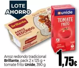 Oferta de Unide - Arroz Redondo Tradicional Brillante por 1,75€ en Unide Market