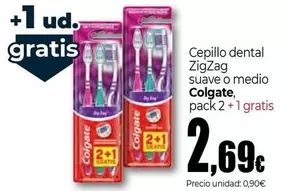 Oferta de Colgate - Cepillo Dental Suave O Medio por 2,69€ en Unide Market