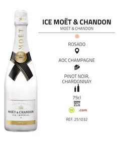 Oferta de Moët & Chandon - Champagne Ice Rosado en Supermercados MAS