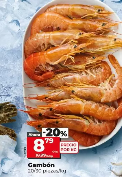 Oferta de Gambon por 8,79€ en Dia