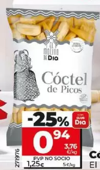 Oferta de El Molino De Dia - Cóctel De Picos por 0,94€ en Dia