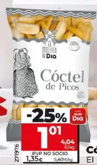 Oferta de El Molino De Dia - Coctel De Picos por 1,01€ en Dia