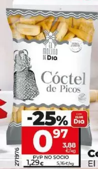 Oferta de El Molino De Dia - Còctel De Picos por 0,97€ en Dia