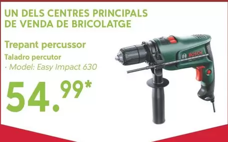 Oferta de Bosch - Un Dels Centres Principals De Venda De Bricolatge Taladro Percussor por 54,99€ en Lidl