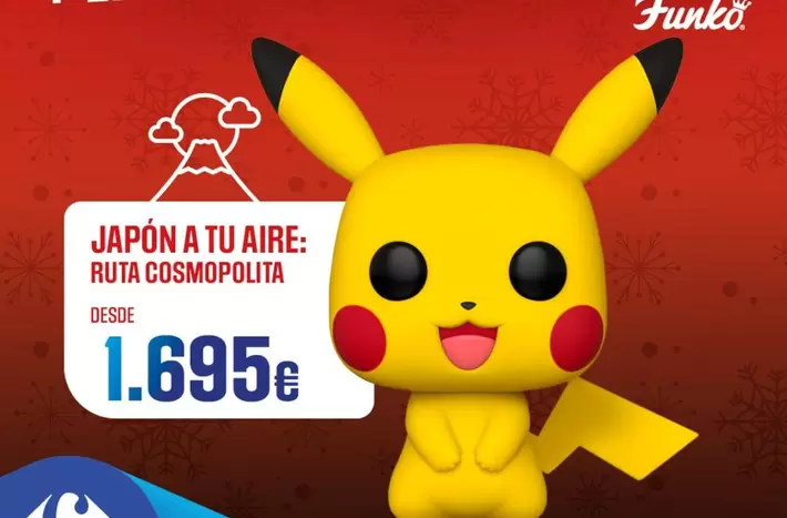 Oferta de Funko - Japón A Tu Aire: Ruta Cosmopolita por 1695€ en Carrefour Viajes