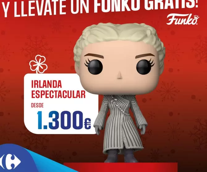 Oferta de Funko - Irlanda Espectacular por 1300€ en Carrefour Viajes