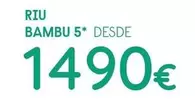 Oferta de Bambu 5* Desde por 1490€ en Travelplan