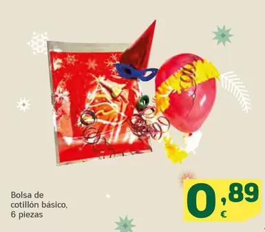 Oferta de Bolsa De Cotillon Básico por 0,89€ en HiperDino