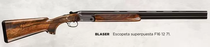 Oferta de Blaser Escopeta Superpuesta F16 12 71 en El Corte Inglés