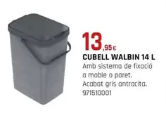 Oferta de Cubell Walbin 14 L por 13,95€ en Fes Més