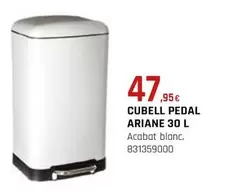 Oferta de Cubell Pedal Ariane 30 L por 47,95€ en Fes Més