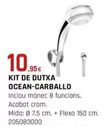 Oferta de Kit De Dutxa Ocean-Carballo por 10,95€ en Fes Més