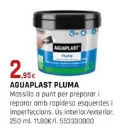 Oferta de Aguaplast - Pluma por 2,95€ en Fes Més