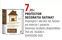 Oferta de Protector Decorativo Satinat por 7,95€ en Fes Més