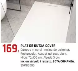 Oferta de Plat De Dutxa Cover por 169€ en Fes Més