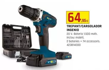 Oferta de Trepant/Cargolador Ingenio por 64,95€ en Fes Més