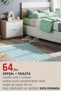 Oferta de Capçal + Tauleta por 64,95€ en Fes Més