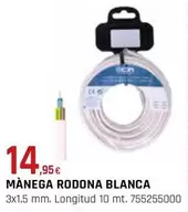 Oferta de Mánega Rodona Blanca por 14,95€ en Fes Més