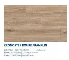 Oferta de Kronostep Roure Franklin en Fes Més