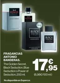 Oferta de Antonio Banderas - Fragancias por 17,95€ en Hipercor