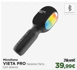 Oferta de Vieta - Micrófono por 39,99€ en El Corte Inglés