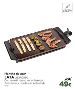 Oferta de Jata - Plancha De Asar por 49€ en El Corte Inglés