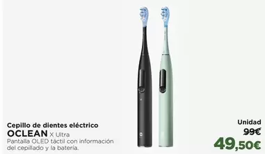 Oferta de Cepillo De Dientes Eléctrico por 49,5€ en El Corte Inglés