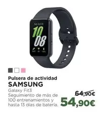 Oferta de Samsung - Pulsera De Actividad por 54,9€ en El Corte Inglés