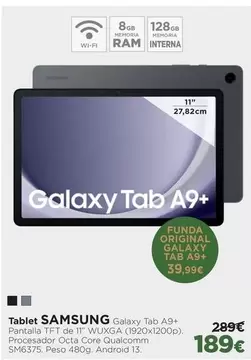 Oferta de Ram - Tablet por 189€ en El Corte Inglés