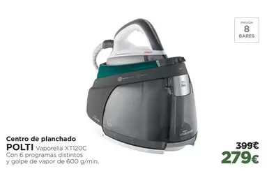 Oferta de Polti - Centro De Planchado por 279€ en El Corte Inglés