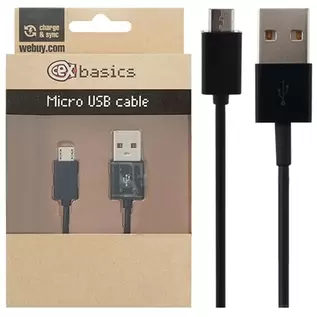 Oferta de CeX basics - Cable Micro-USB - USB 1m por 6,5€ en CeX