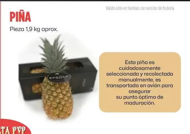 Oferta de Piña en Ahorramas