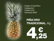 Oferta de Origen - Piña Oro Tradicional por 4,25€ en Supercor