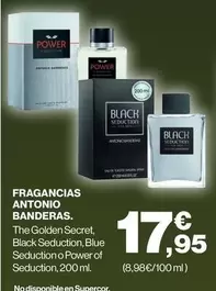 Oferta de Banderas - Fragancias Antonio por 17,95€ en Supercor