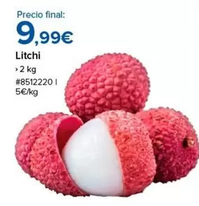 Oferta de Litchi por 9,99€ en Costco