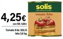 Oferta de Solís - Tomate Frito por 4,25€ en Cash Ifa