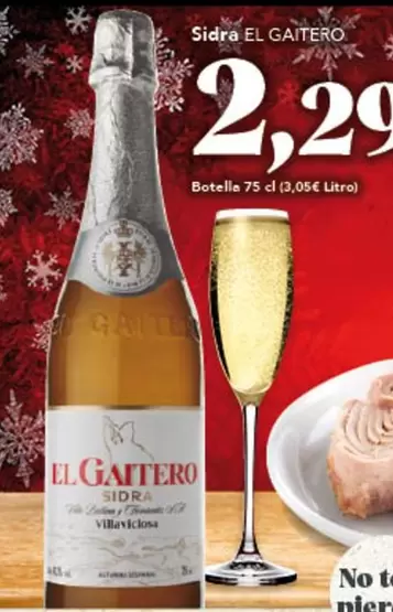 Oferta de El Gaitero - Sidra por 2,29€ en Gadis