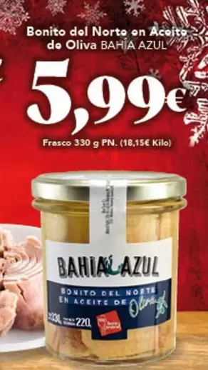 Oferta de Del Norte - Bonito  En Aceite De Oliva por 5,99€ en Gadis