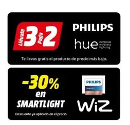 Oferta de Philips - Te Llevas Gratis El Producto De Precio Más Bajo en MediaMarkt