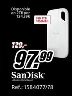 Oferta de Sandisk - por 97,99€ en MediaMarkt