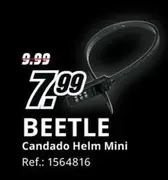 Oferta de Beetle Candado Helm Mini por 7,99€ en MediaMarkt