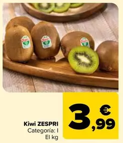 Oferta de Zespri - Kiwi por 3,99€ en Carrefour