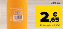 Oferta de Carrefour - Zumo De Naranja Recien Exprimido El Mercado  por 2,65€ en Carrefour