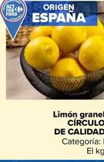 Oferta de Circulo De Calidad - Limon Granel  por 1,95€ en Carrefour