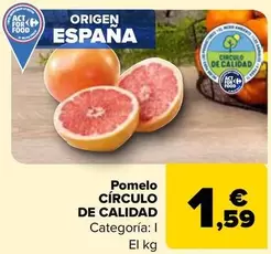 Oferta de Círculo De Calidad - Pomelo   por 1,59€ en Carrefour