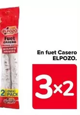 Oferta de Elpozo - En Fuet Casero  en Carrefour