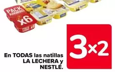 Oferta de La Lechera Y Nestle - En Todas Las Natillas  en Carrefour