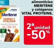 Oferta de Meritene Y Vital Proteins - En Suplementos Alimenticios Y Colagenos en Carrefour