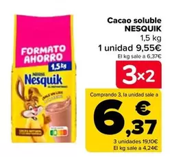 Oferta de Nesquik - Cacao Soluble en Carrefour