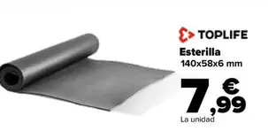 Oferta de Toplife - Esterilla por 7,99€ en Carrefour